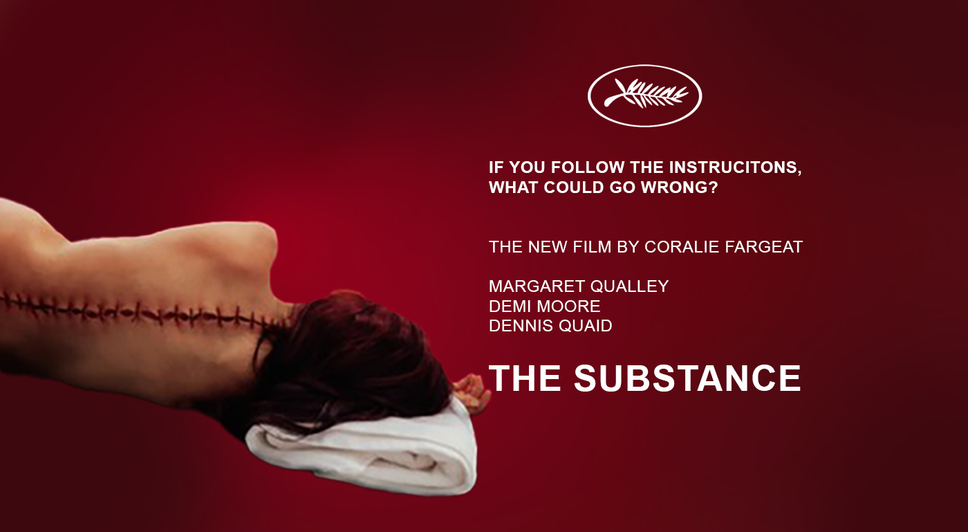 The Substance, the horror comedy movie official selection at Cannes Film Festival 2024