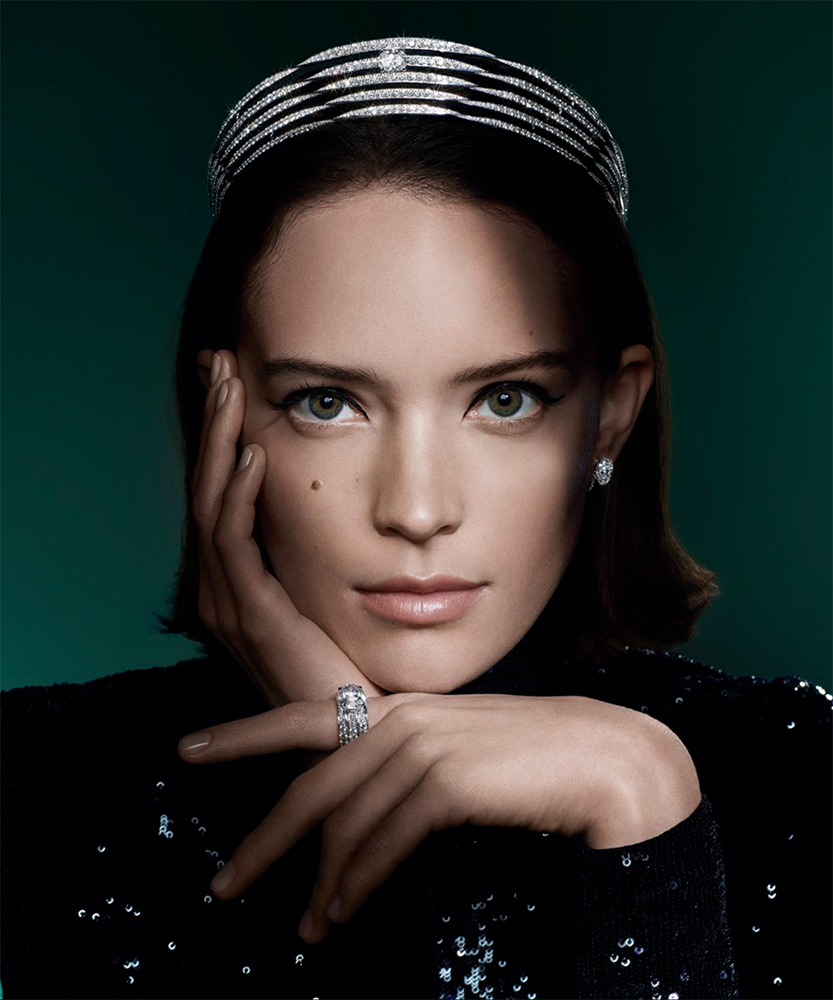 Chaumet High Jewellery En Scene collection - here the High Voltige parure , the edge mag 