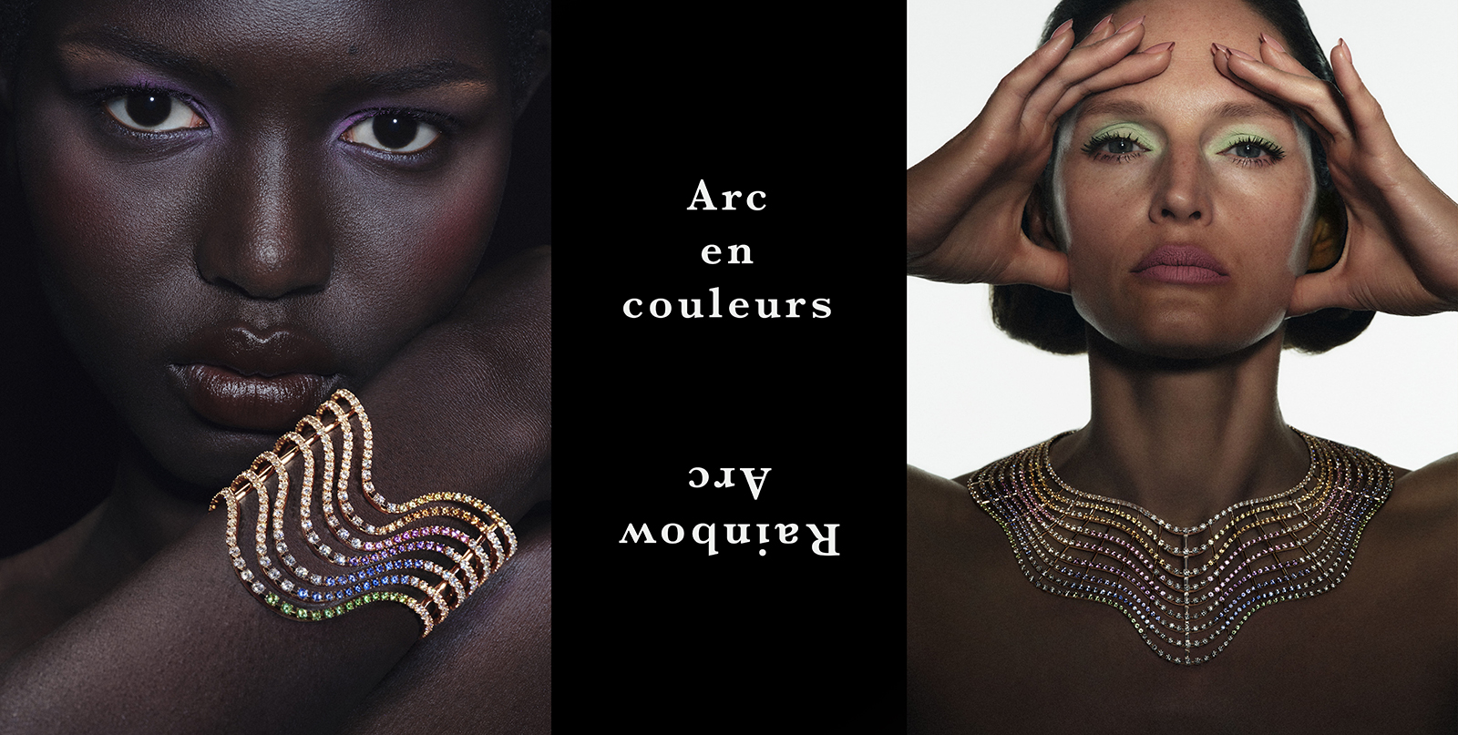 arc en couleur hermès chapter haute joaillerie , the edge mag , Alexandra I mas 