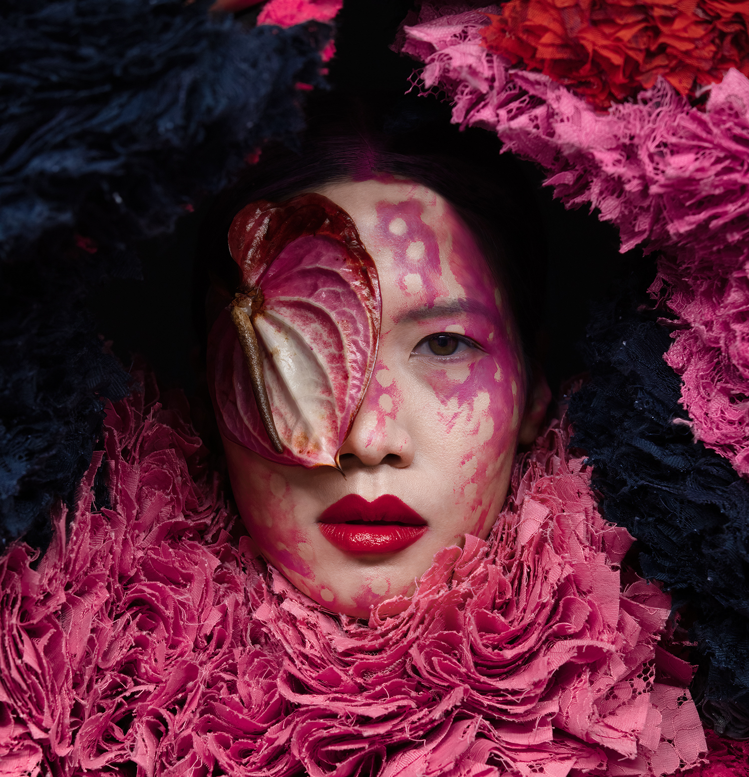 Xuan Paris couture beauty fine art editorial for edge mag