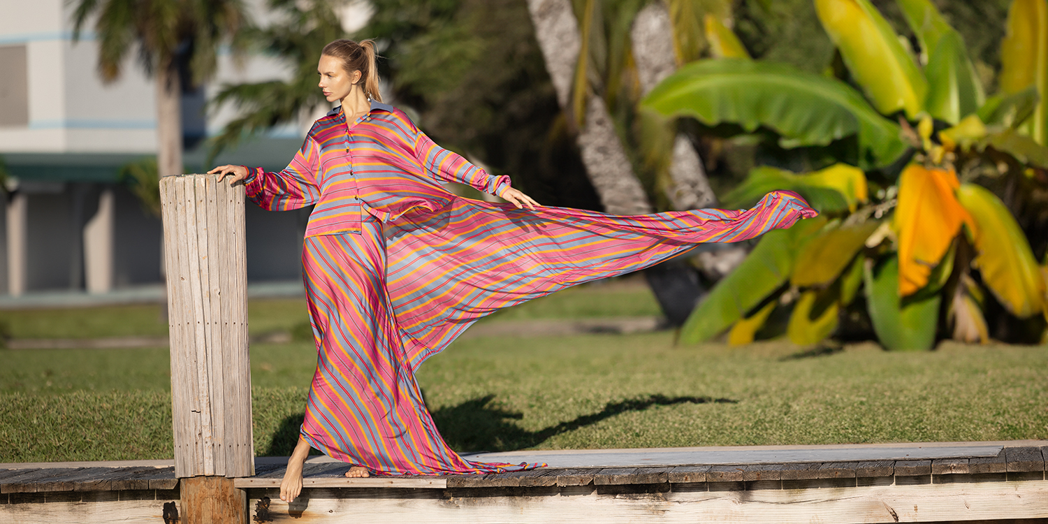 luxury ready to wear, Miami 2024, by Marco Tassini for the Edge magazine featuring Etro