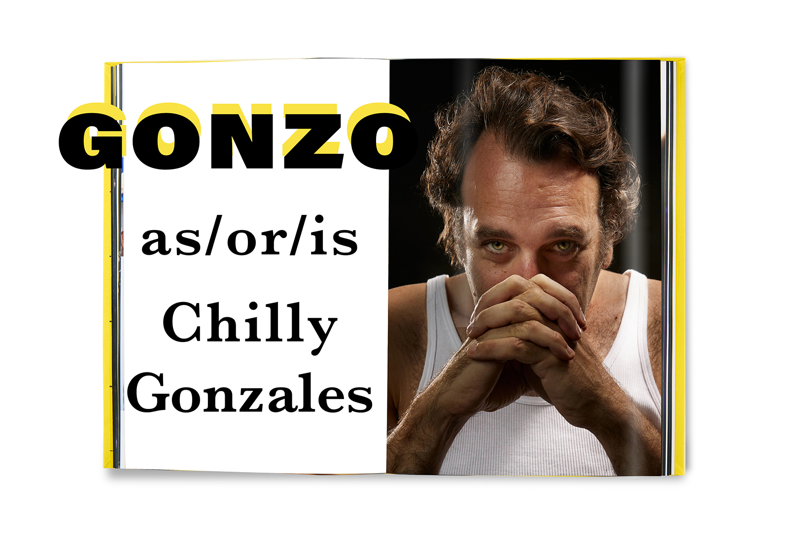 GONZO by Anka An exceptional book, cover for the edge mag