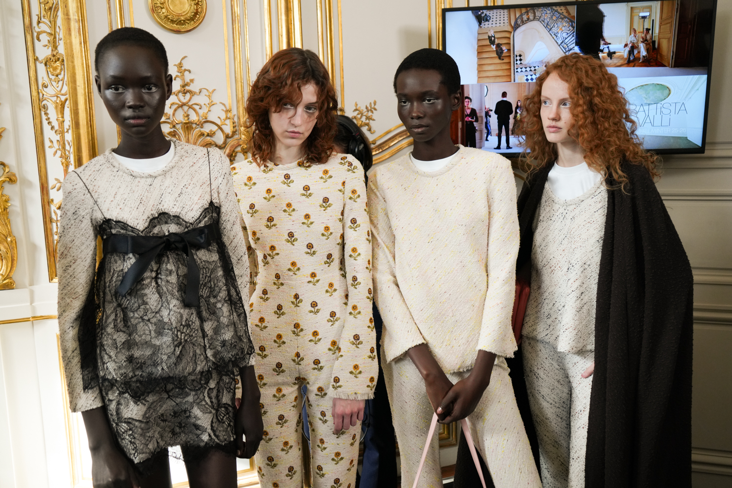 line up , models at Giambattista Valli Fall-winter 25-26